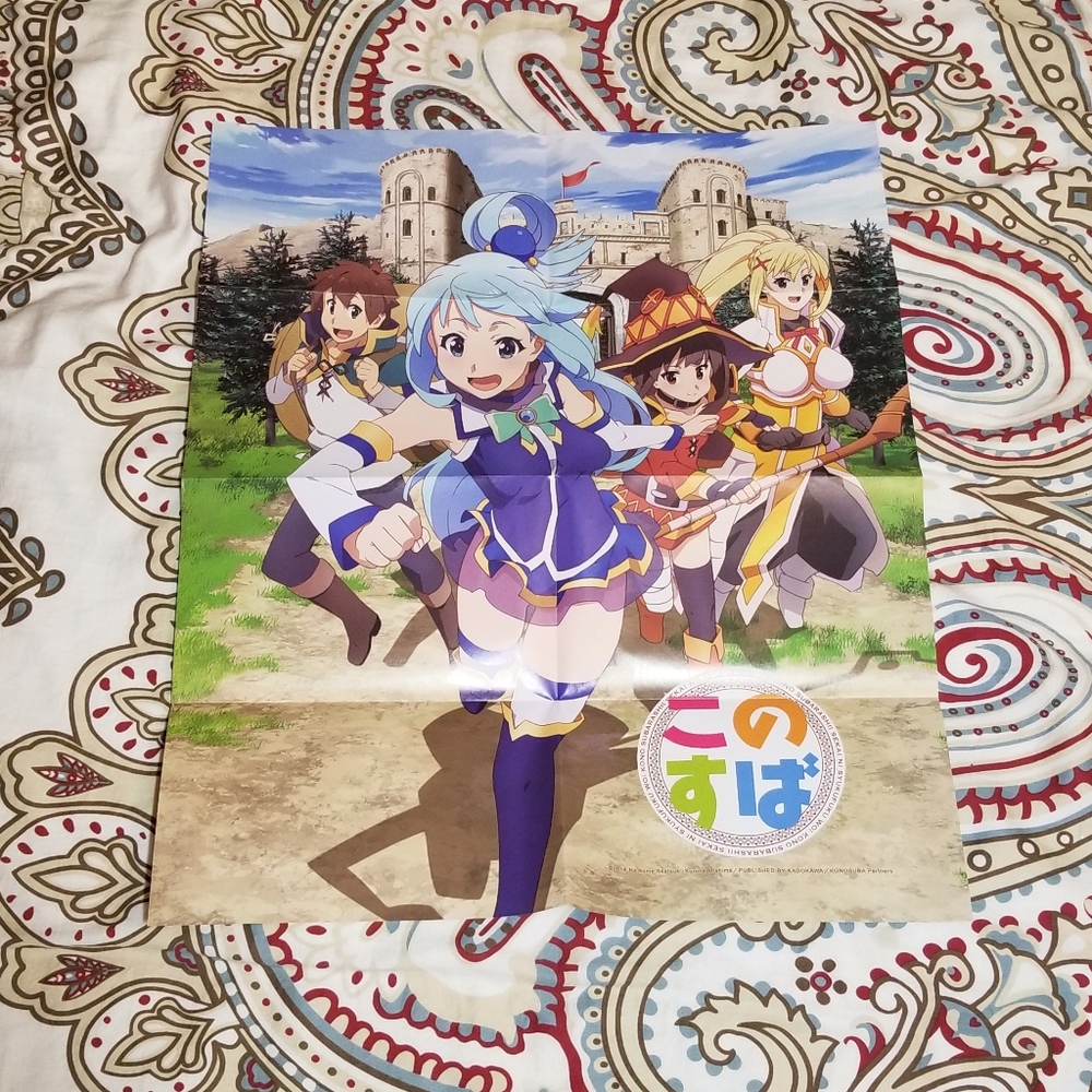 NEW KonoSuba: God's Blessing on This Wonderful World! Poster **CLEARANCE** - Picture 1 of 2